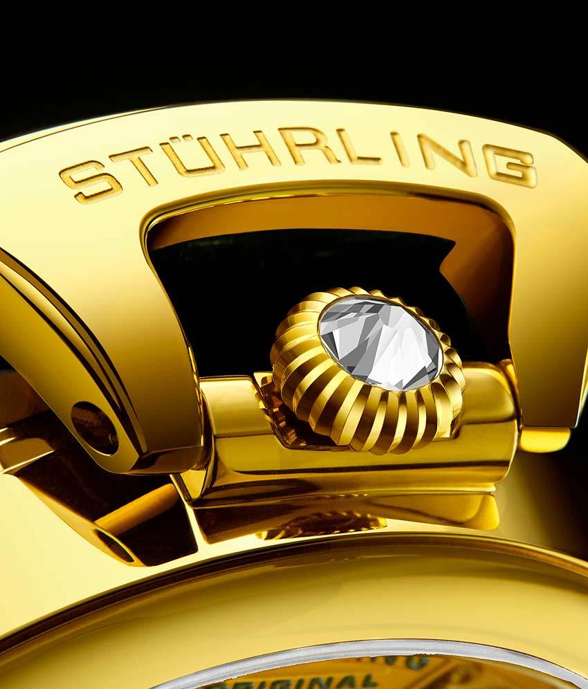 Gold Dial / Gold Case / Black Band