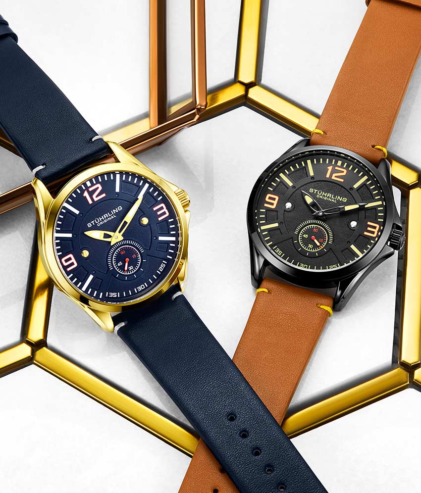 Blue Dial / Gold Case / Blue Band