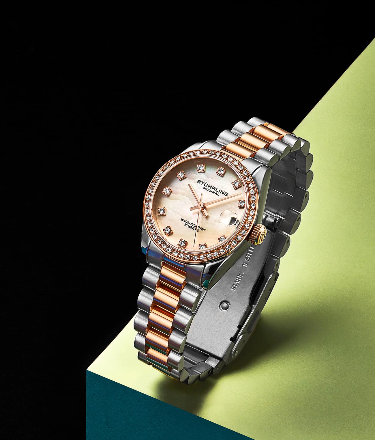 Silver Dial / Silver Case / Rose Band