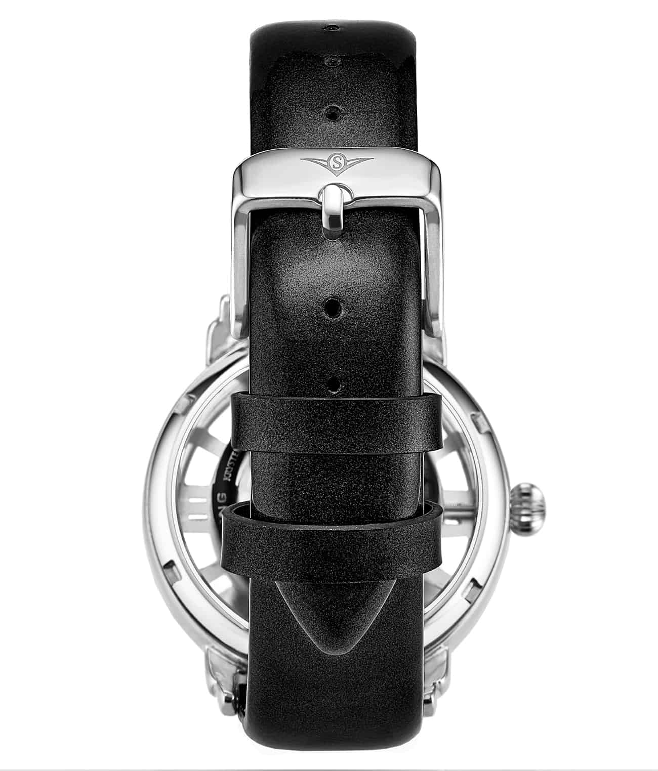 Silver Dial / Silver Case / Black Band