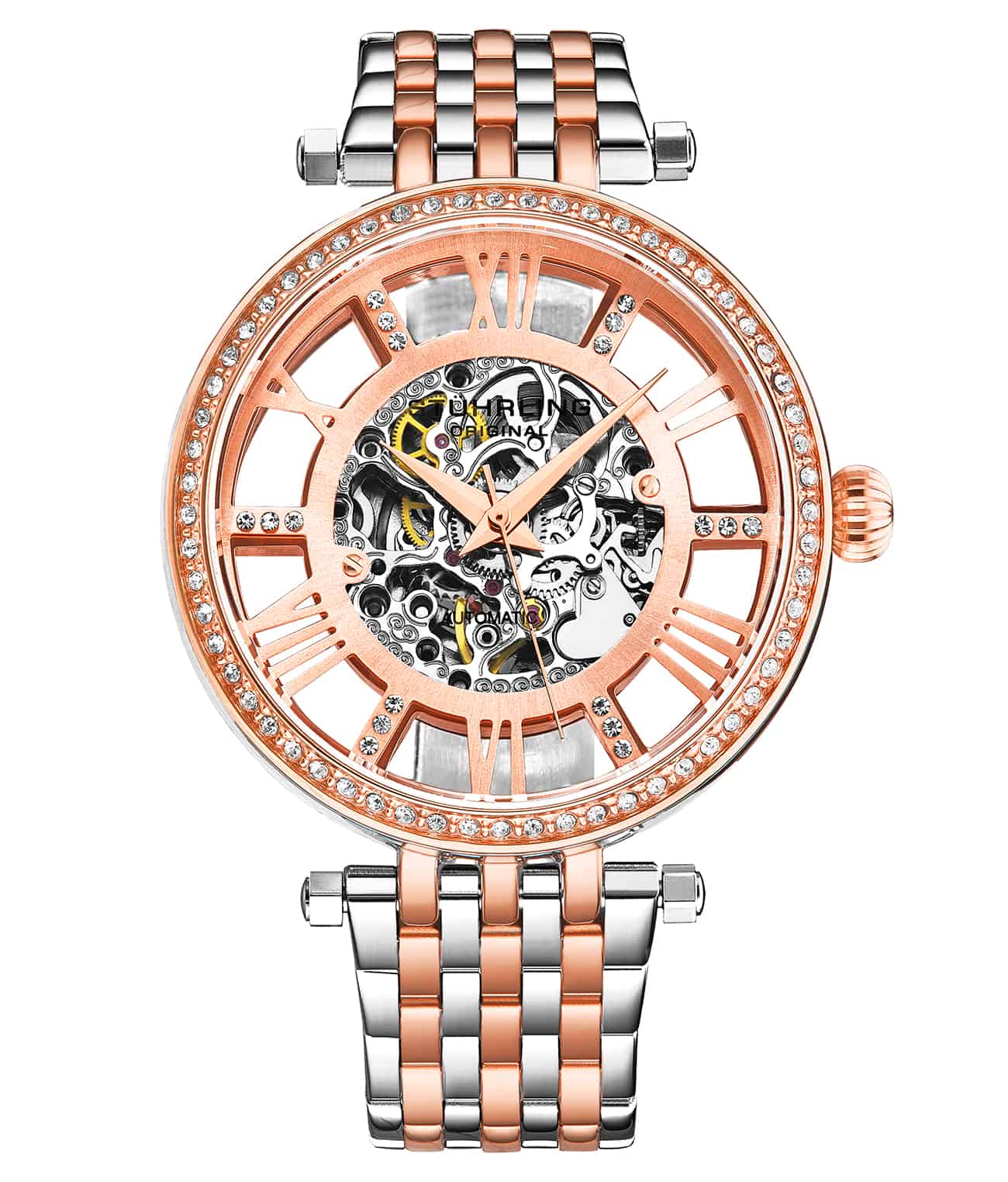 Stunning Skeletons Rose Duo with Signature Pen and Stud Earring