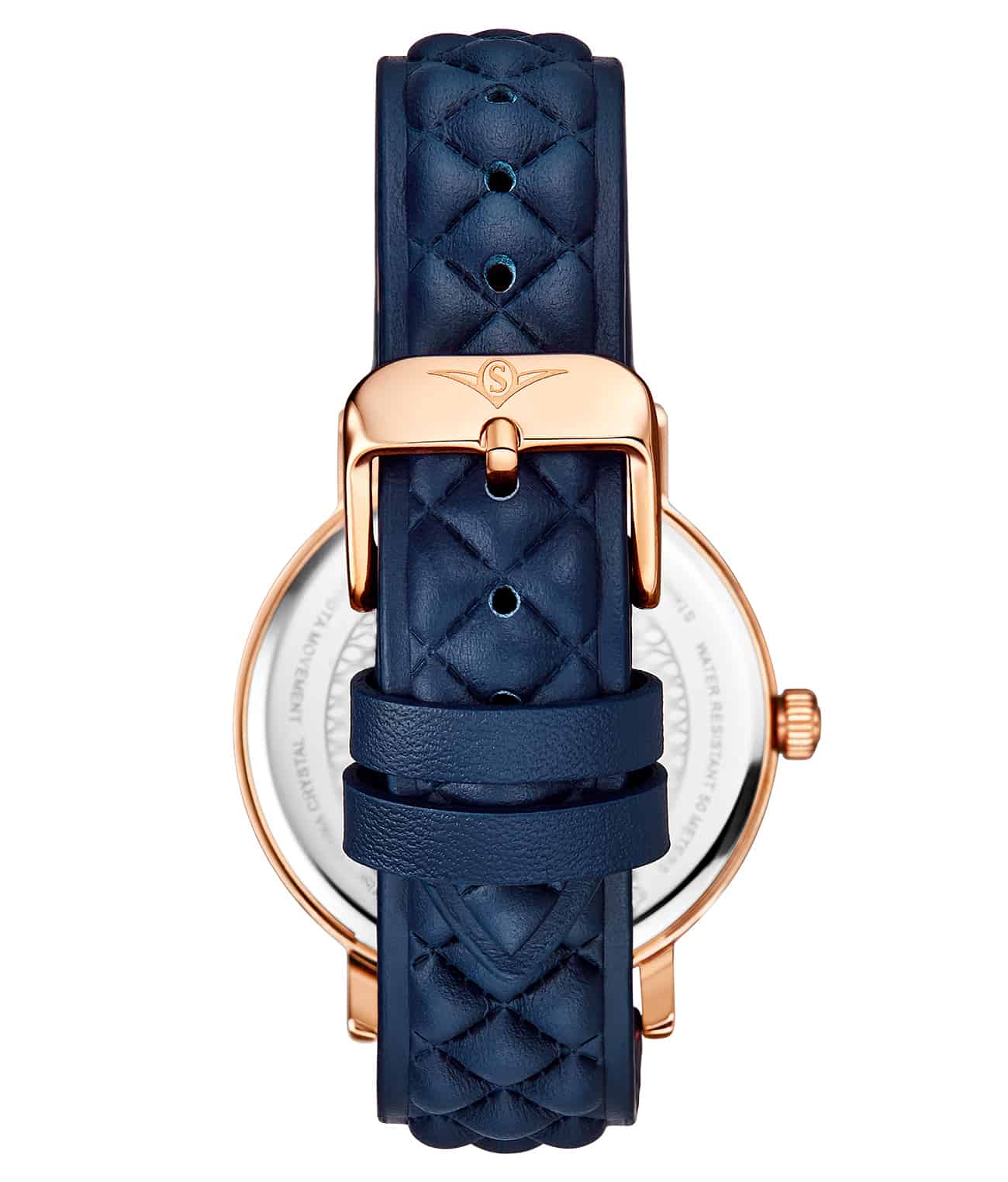 Blue Dial / Rose Case / Blue Band