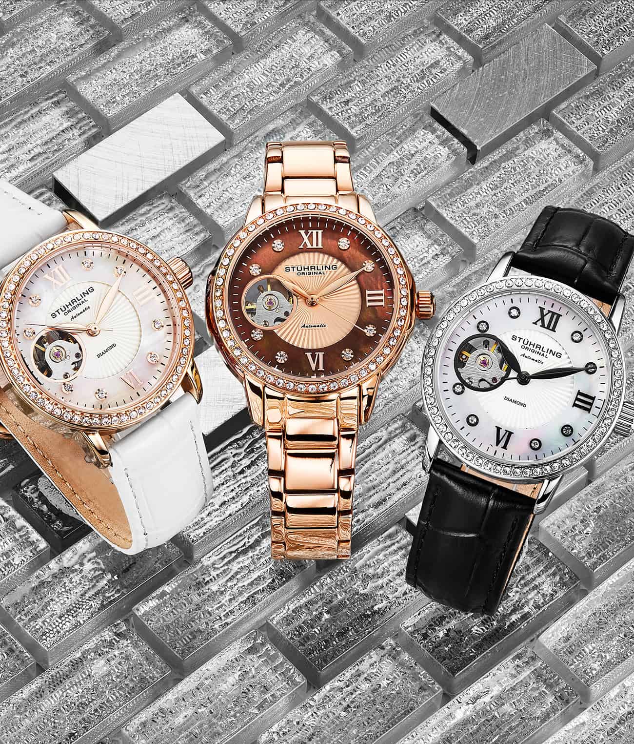 Brown Dial / Rose Case / Rose Band