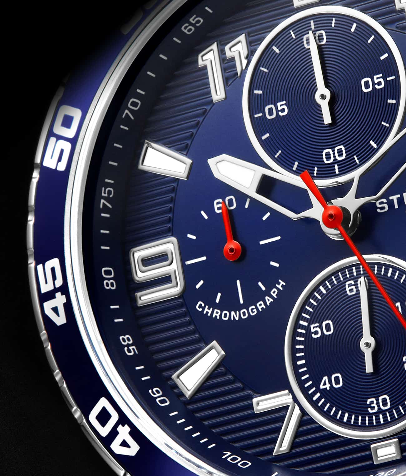 Blue Dial / Silver Case / Silver Band