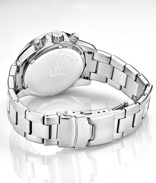 Green Dial / Silver Case / Silver Band