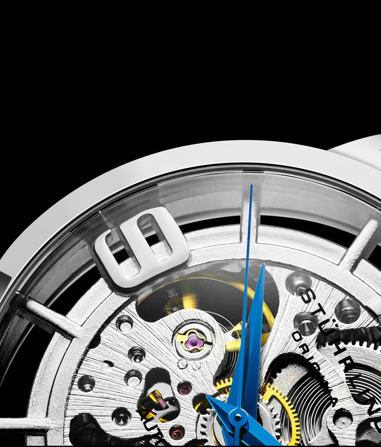 Silver Dial / Silver Case / Black Band