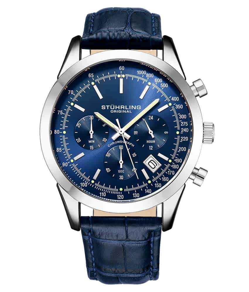 Blue Dial / Silver Case / Blue Band