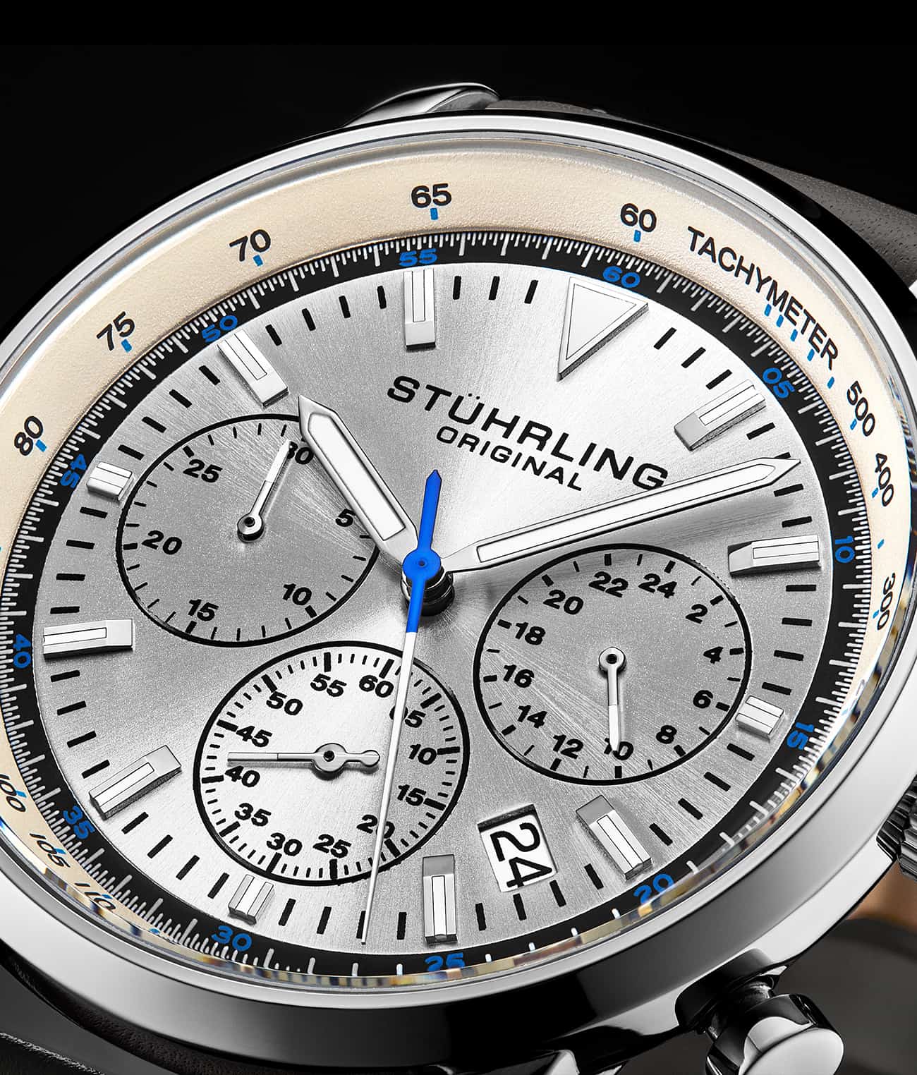 Silver Dial / Silver Case / Grey Band