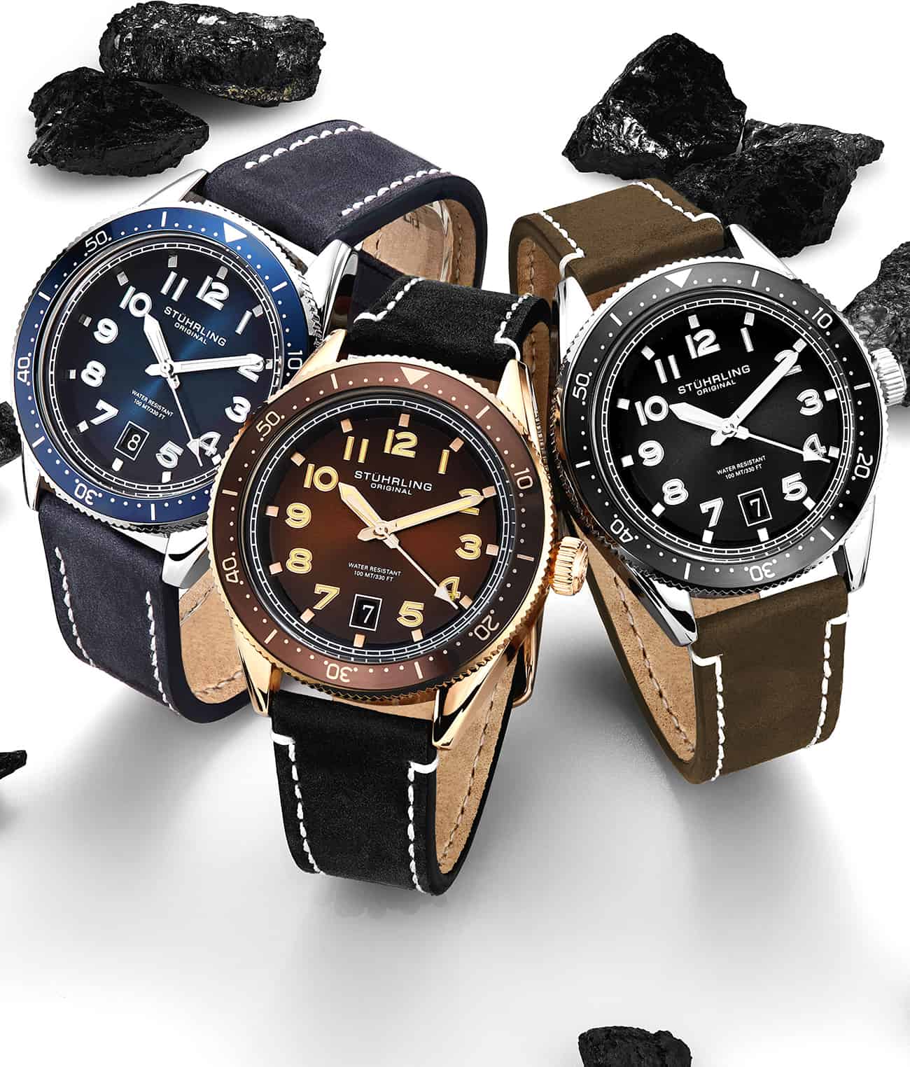 Black/Silver/Brown