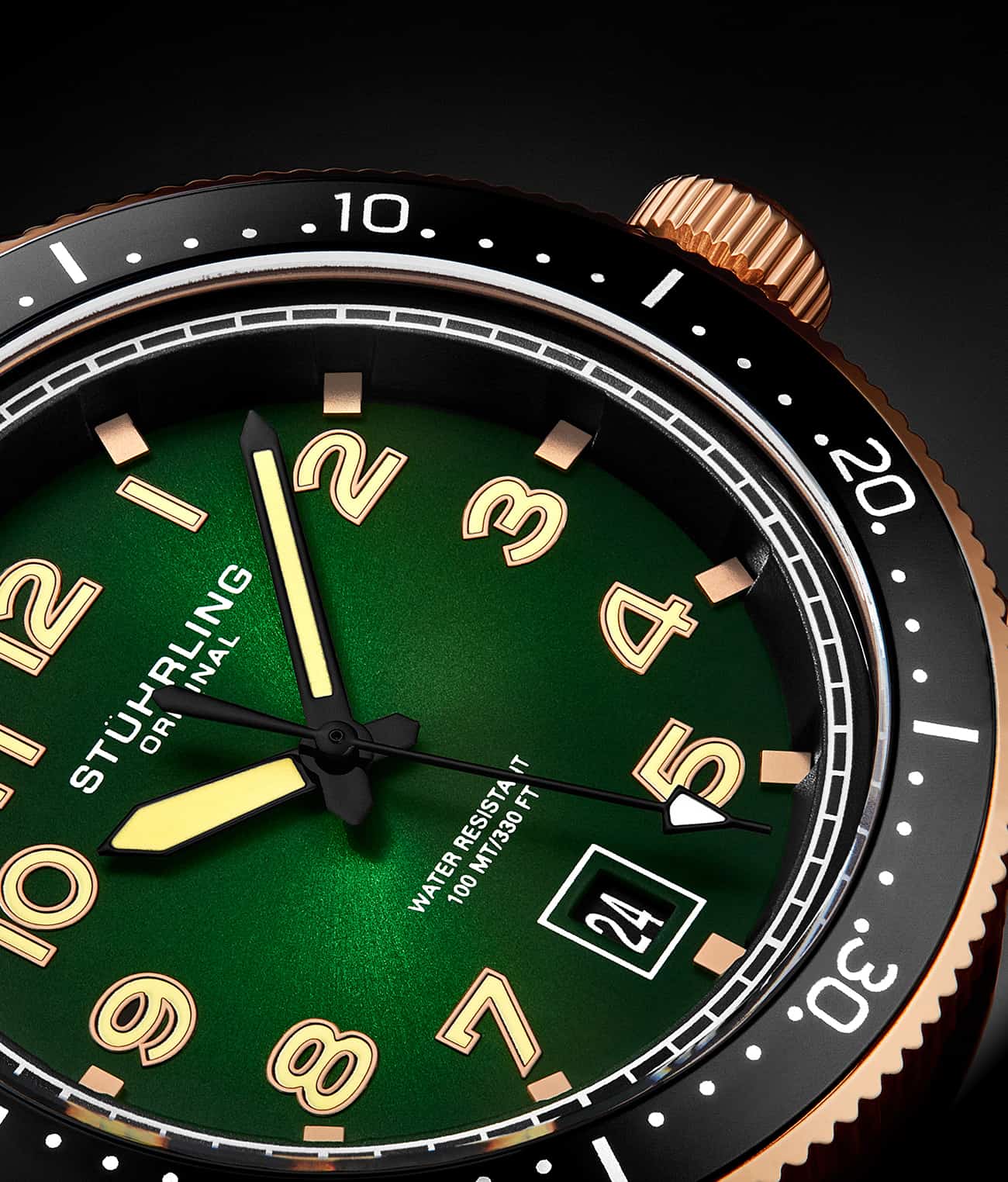 Green/Rose/Green