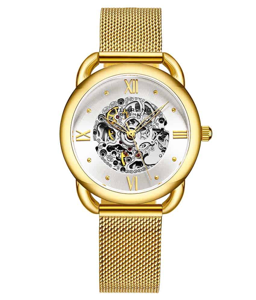 Silver Dial / Gold Case / Gold Band