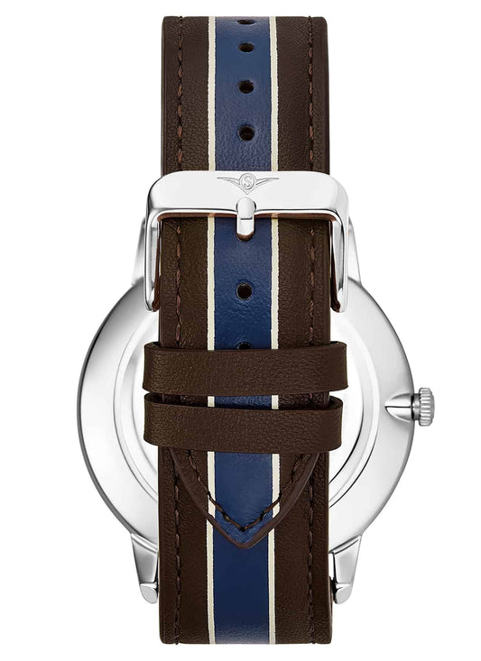 Blue Dial / Silver Case / Band