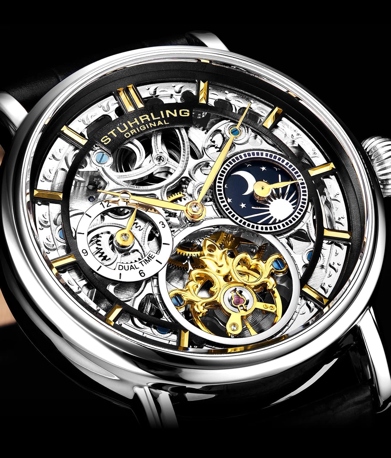 Macrocosm 4000 Automatic 43mm Skeleton with Dual Time