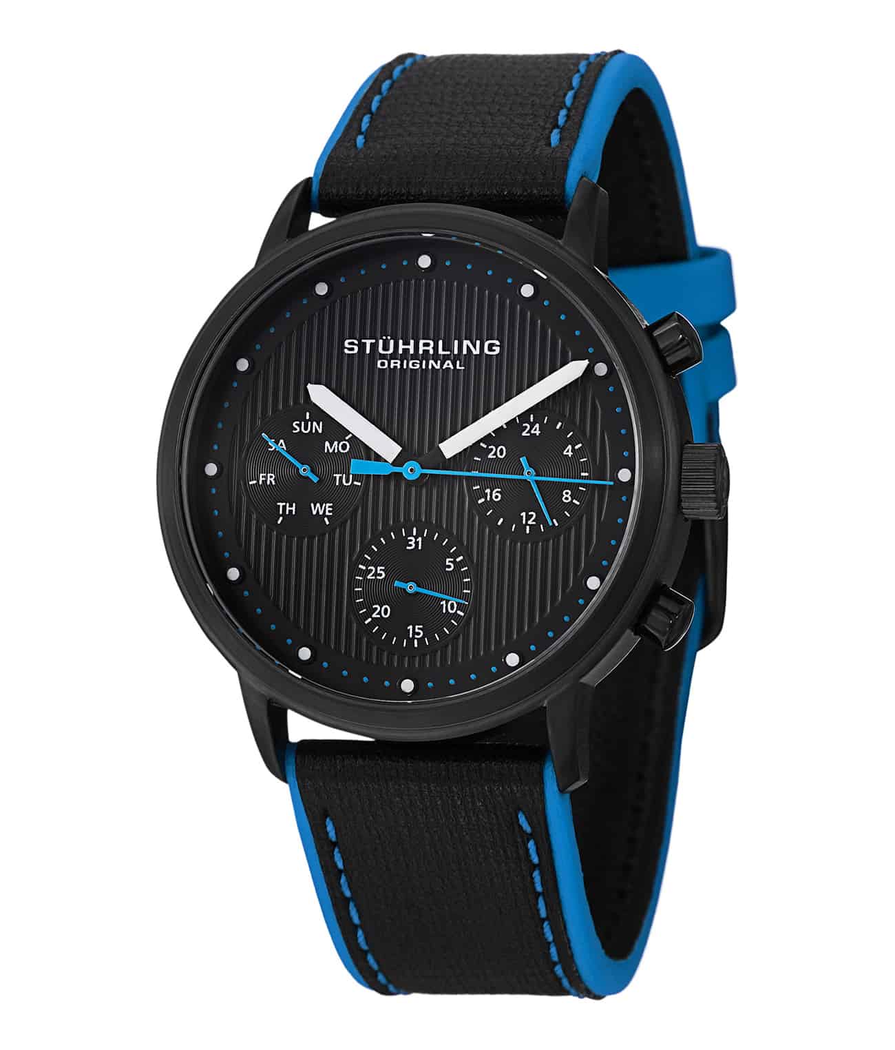 Black/Black/Blue