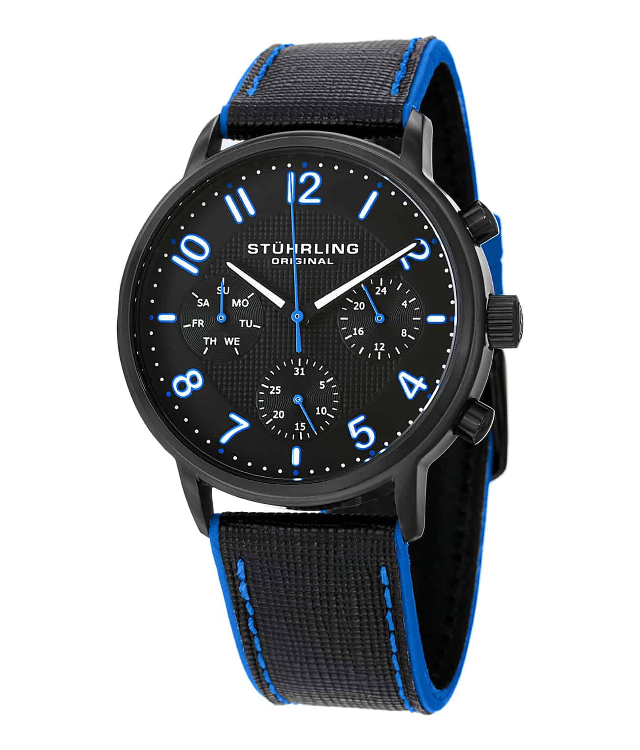 Black/Black PVD/Blue