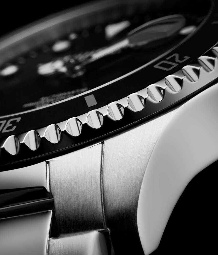 Black Dial / Silver Case / Silver Band