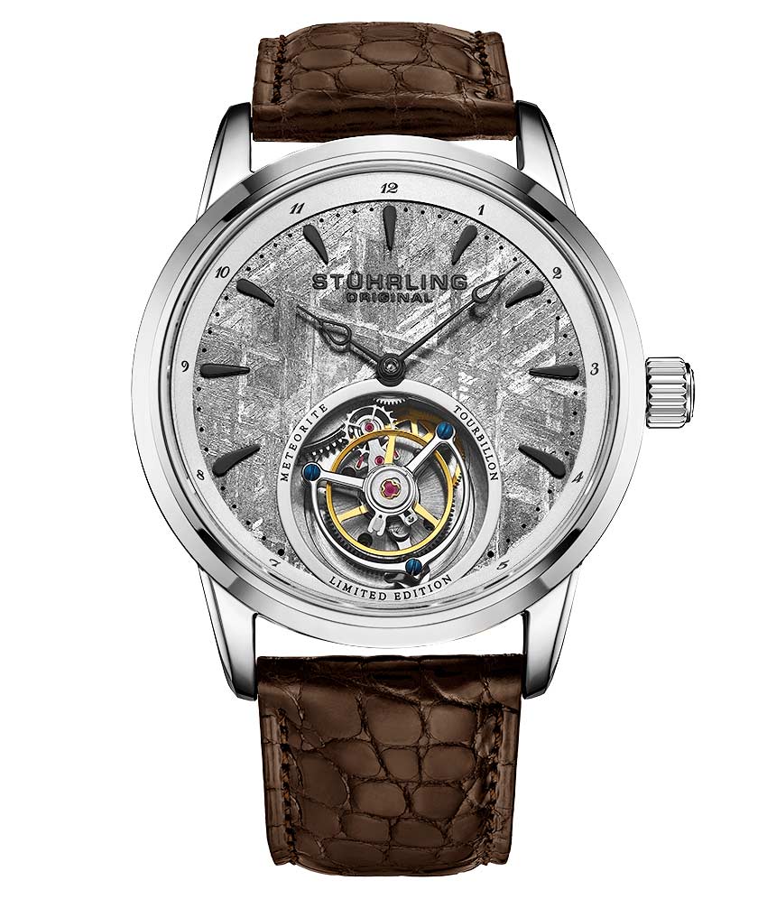 Grey Dial / Silver Case / Brown Band