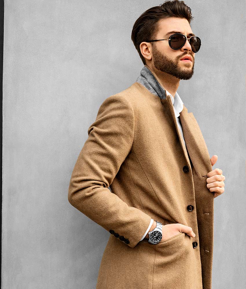 Classic Couple Diver Set with Signature Pen and Stud Earring