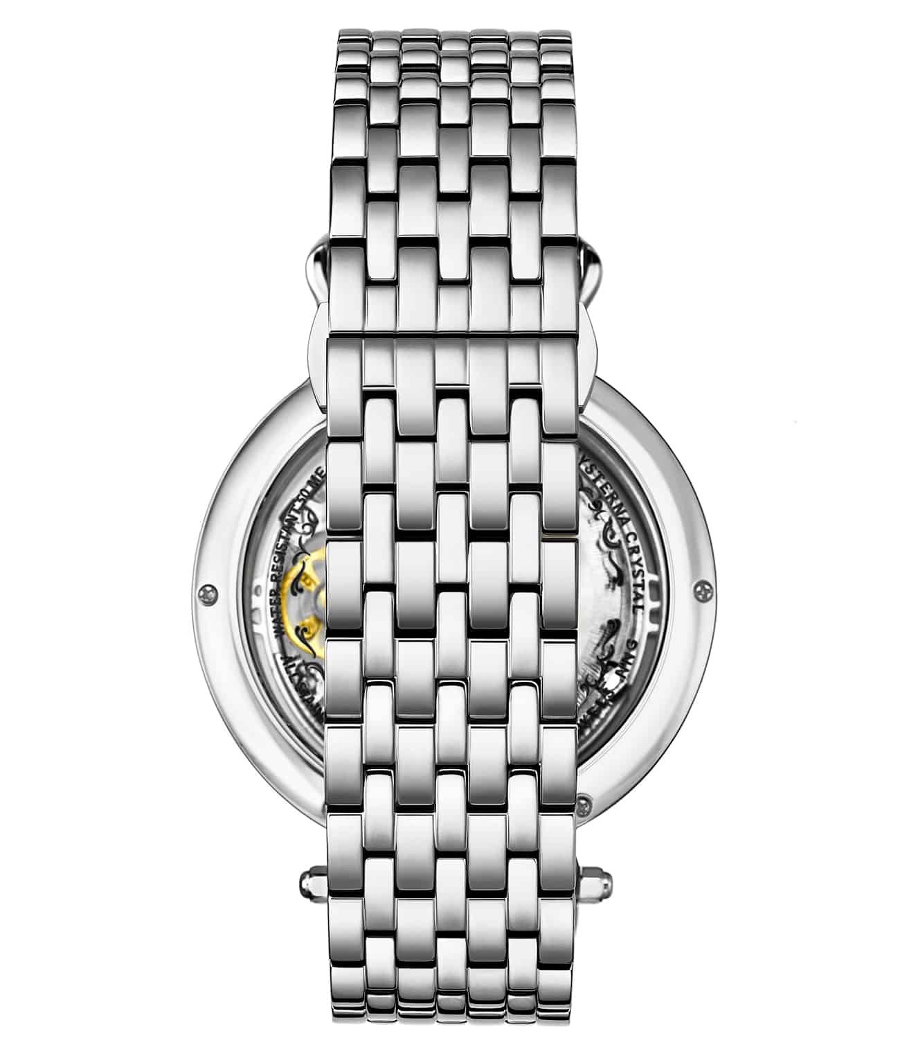 Black Dial / Silver Case / Silver Band