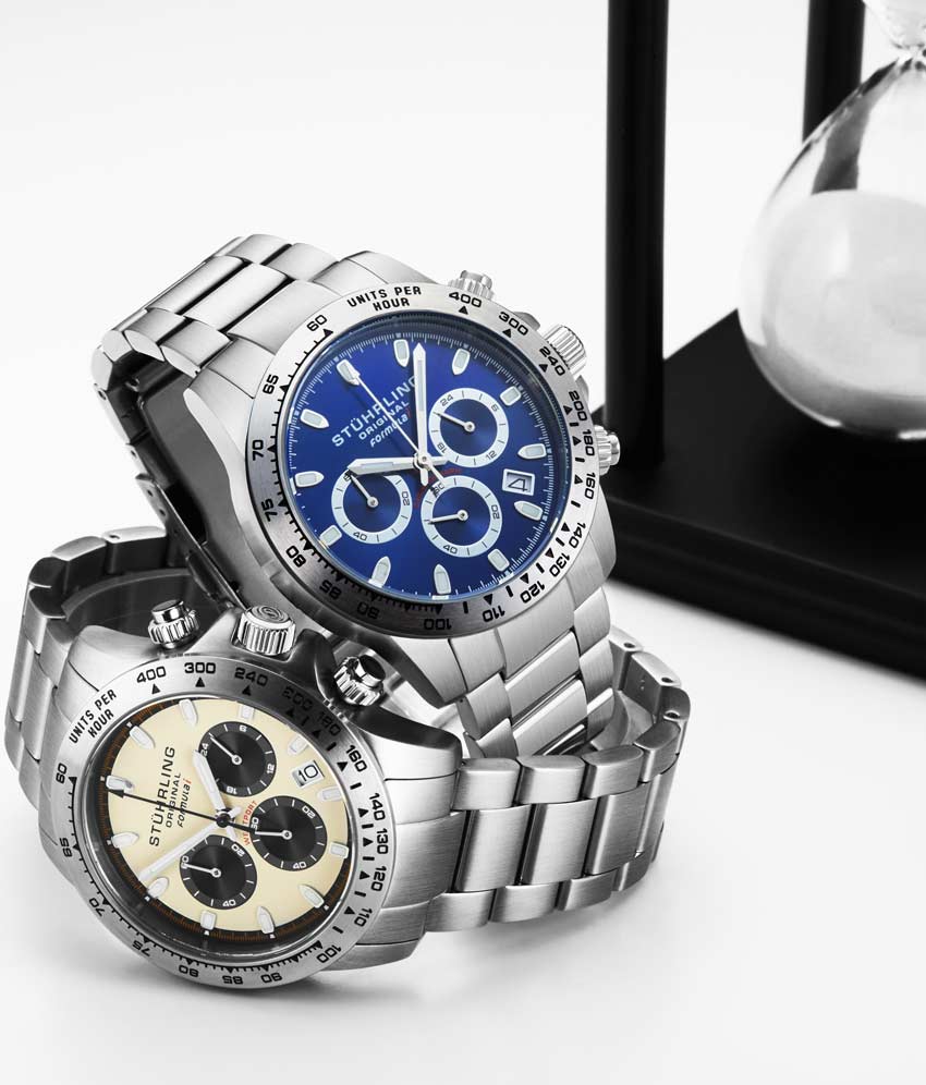 Blue Dial / Silver Case / Silver Band