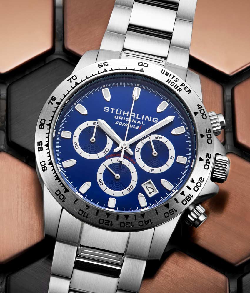 Blue Dial / Silver Case / Silver Band