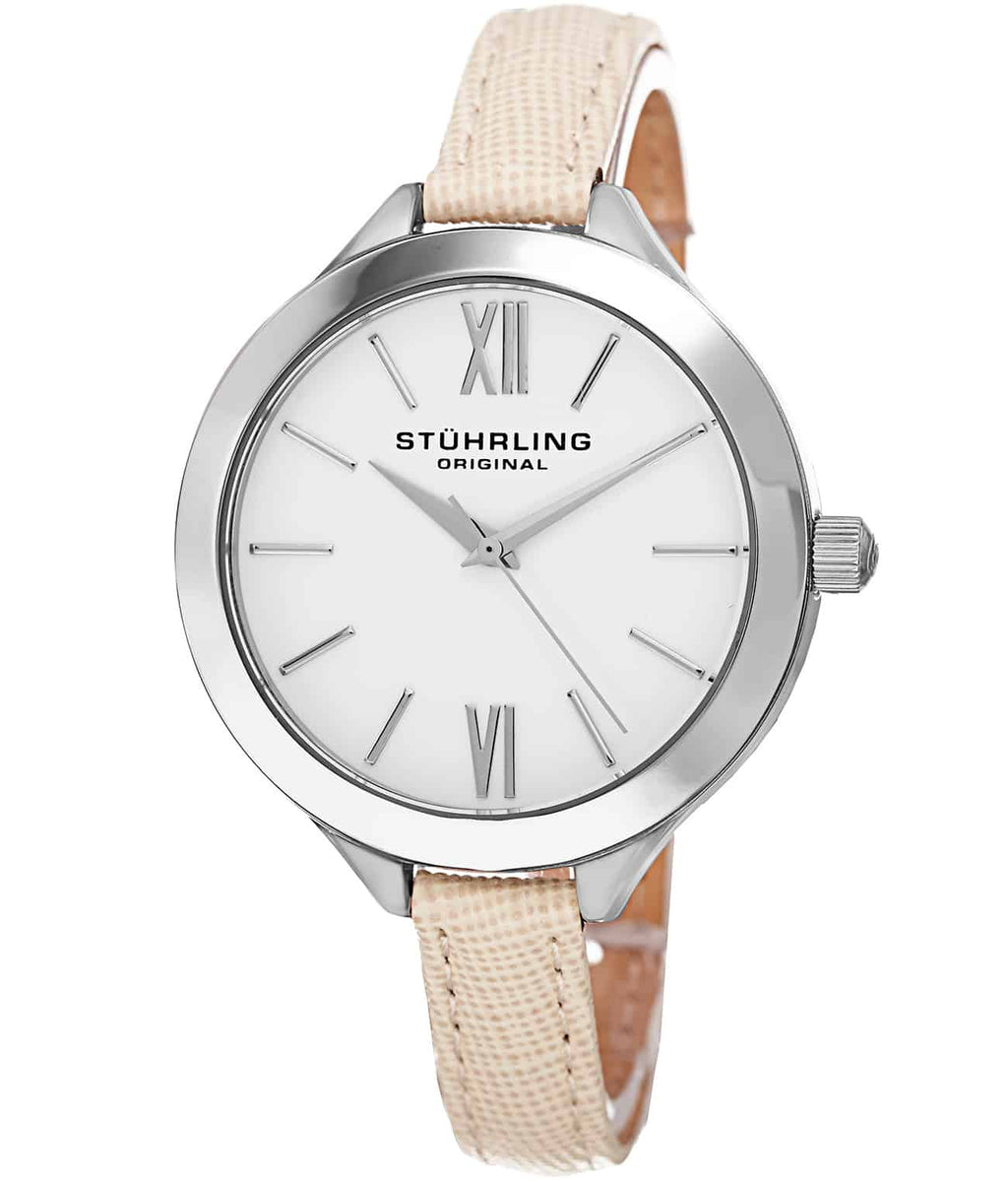 Stuhrling Vogue 975 Quartz Watch - Elegant 38mm Design for Women display picture 3