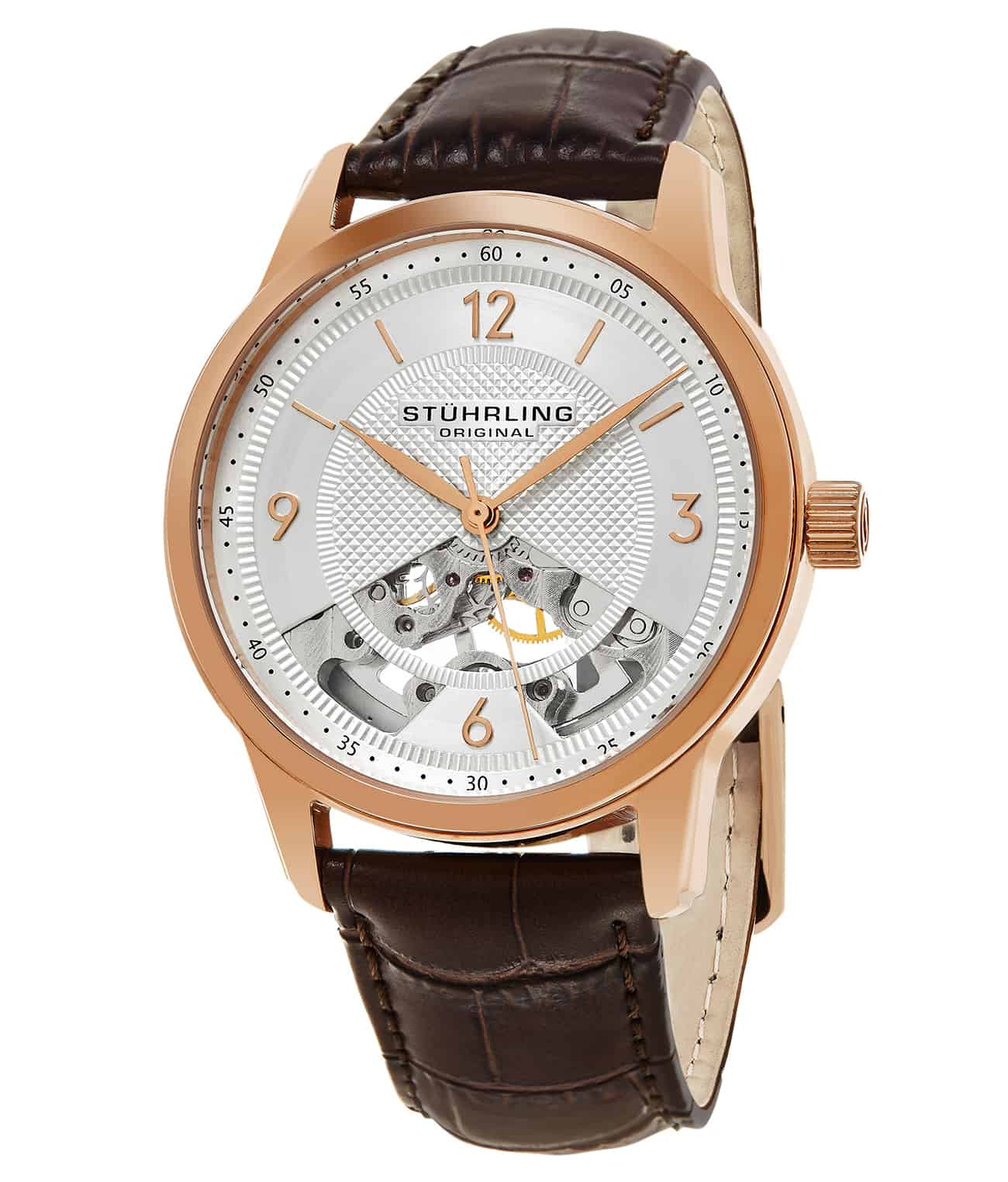 Silver Dial / Silver Case / Brown Band