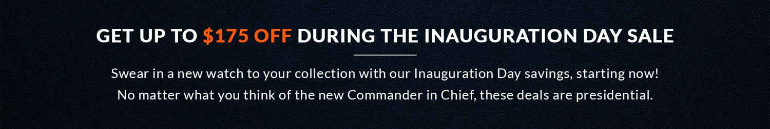 Inauguration Day Sale
