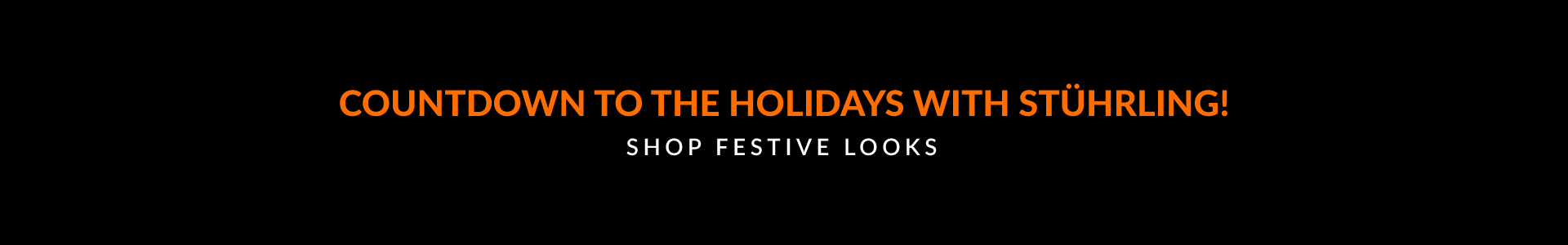 Holiday Count Down Sale