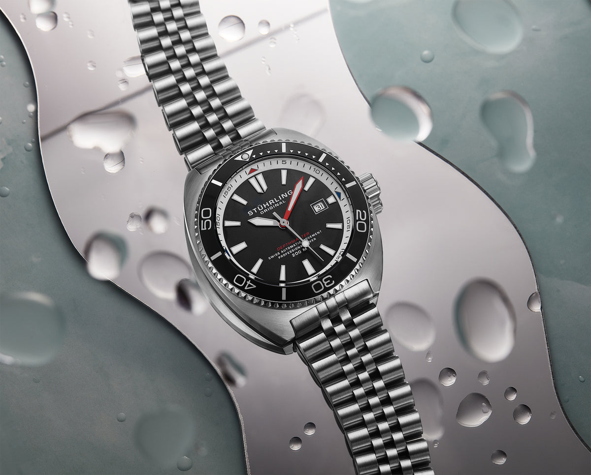 Le plongeur automatique suisse Depthmaster 1008 45 mm