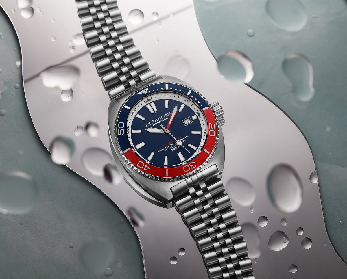 Le plongeur automatique suisse Depthmaster 1008 45 mm