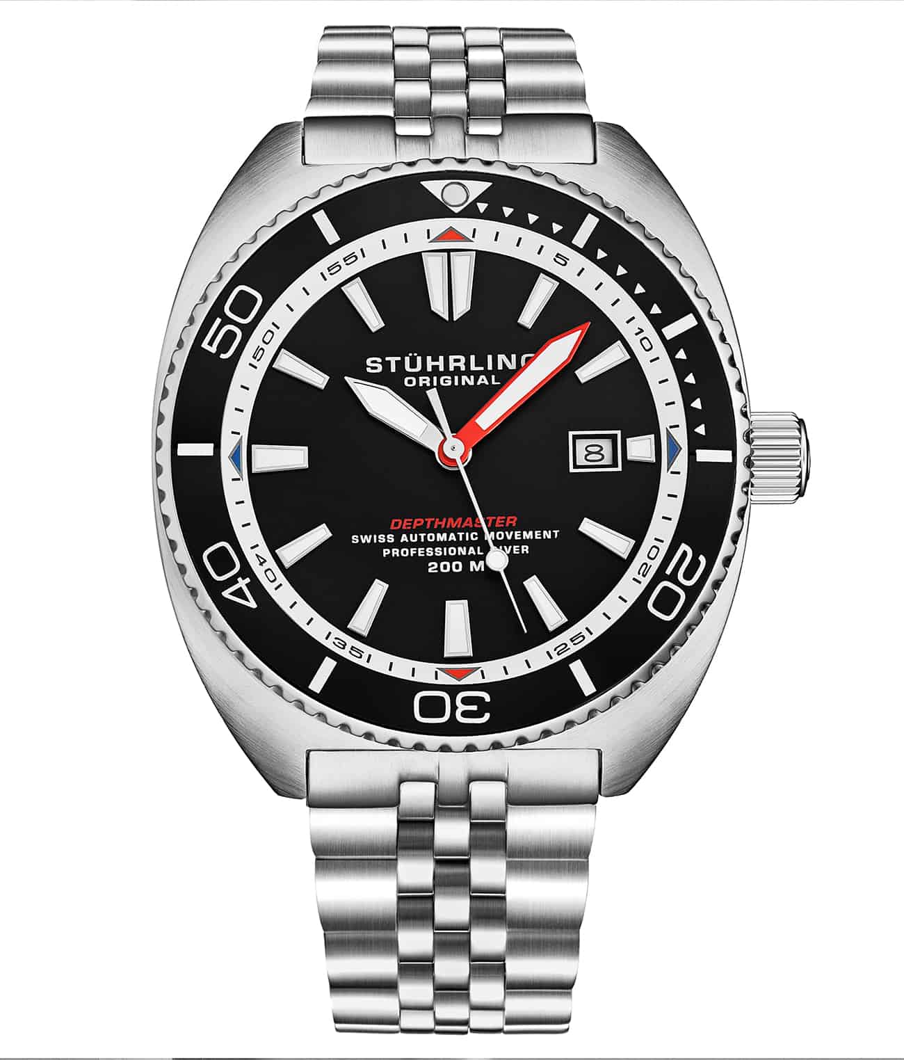 The Swiss Automatic Depthmaster 1008 45mm Diver – Stührling