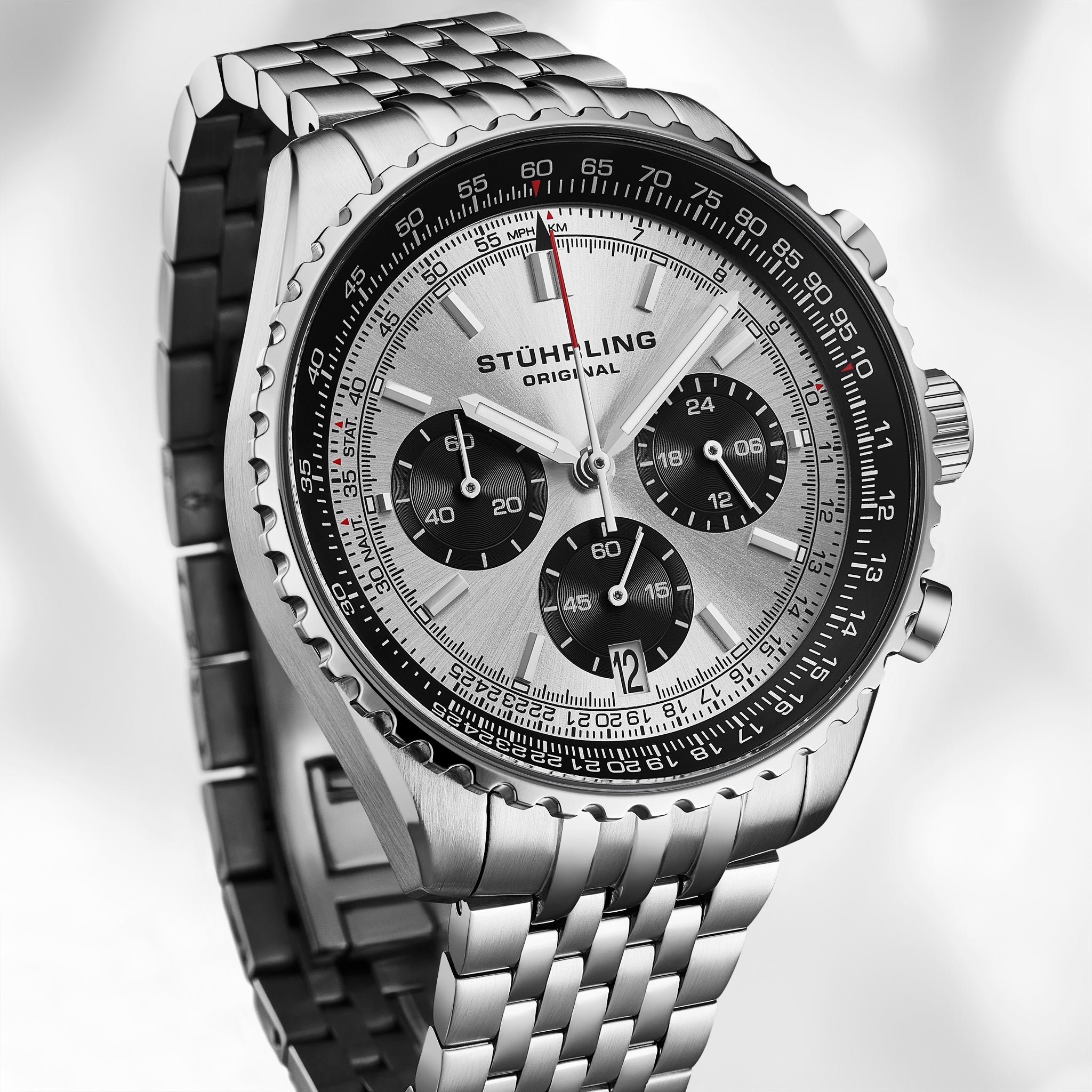 Raceway Chrono 1010B Mens 42mm