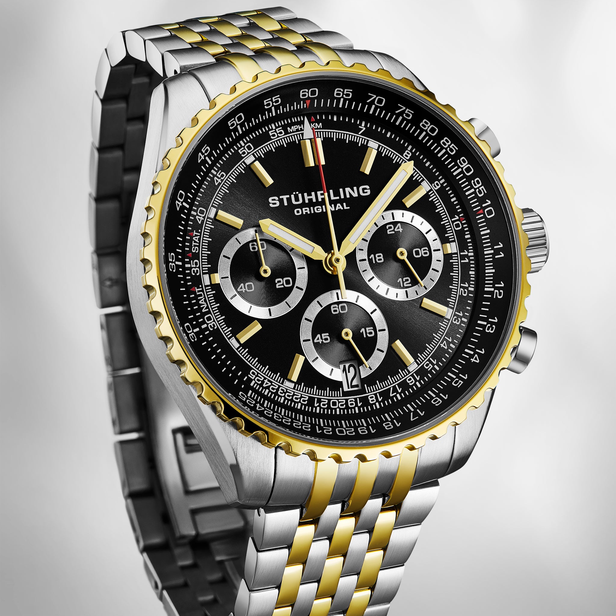 Raceway Chrono 1010B Mens 42mm
