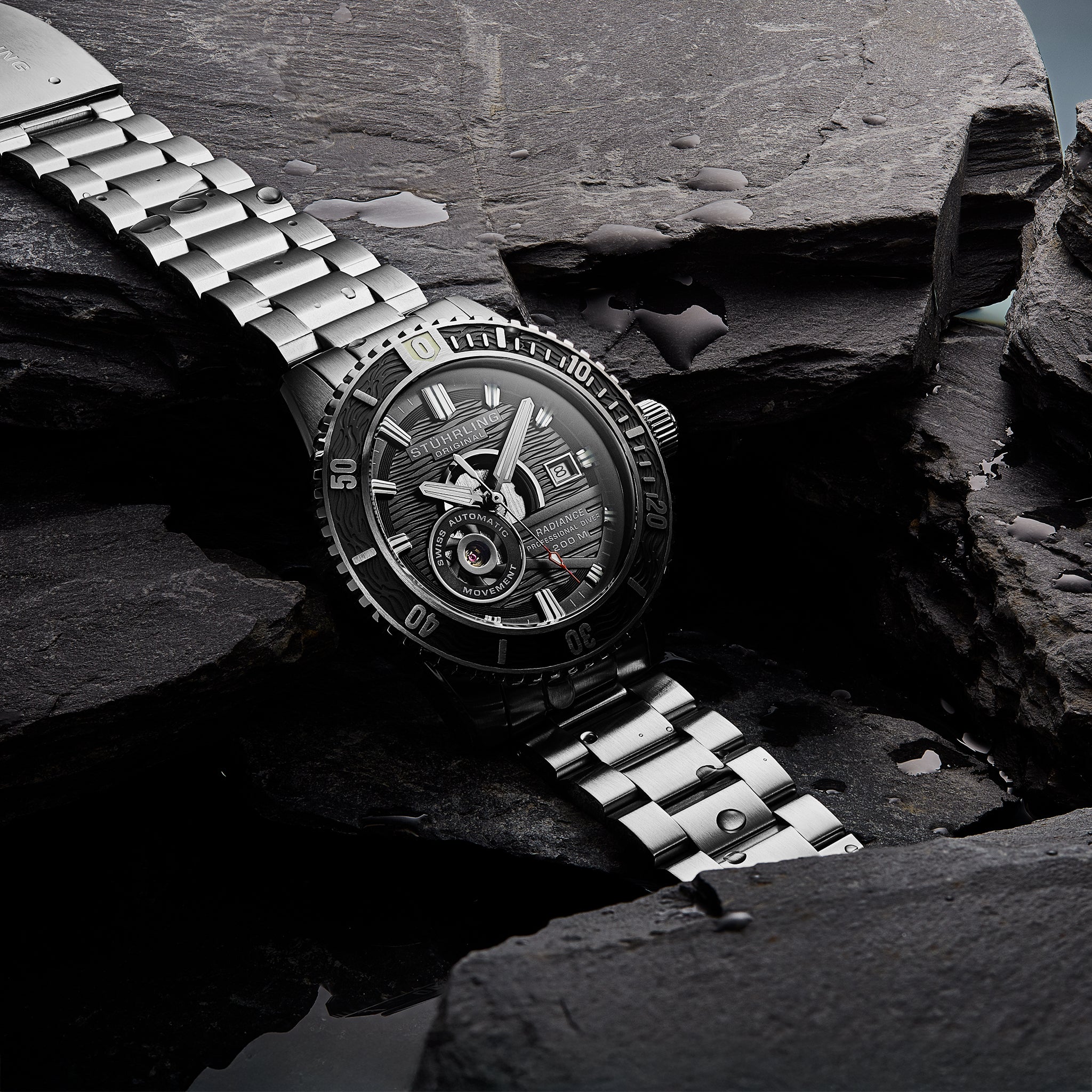 Stührling Radiance 1013 Automatic 44mm Skeleton