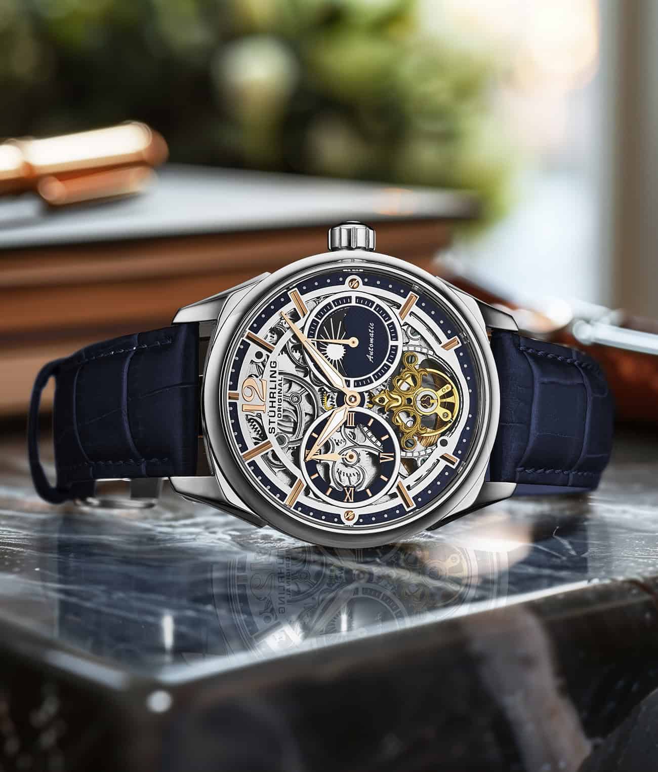 Vanguard 1019  Dual Time Automatic 42mm Skeleton