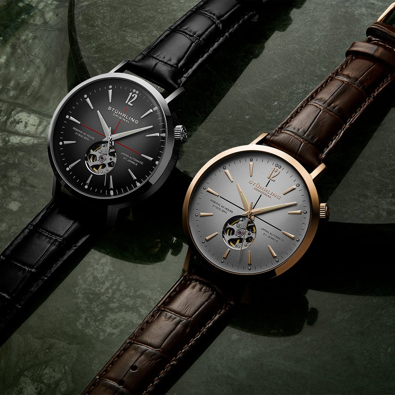 Stührling Quasar Skeleton 1021 Automatic 42mm