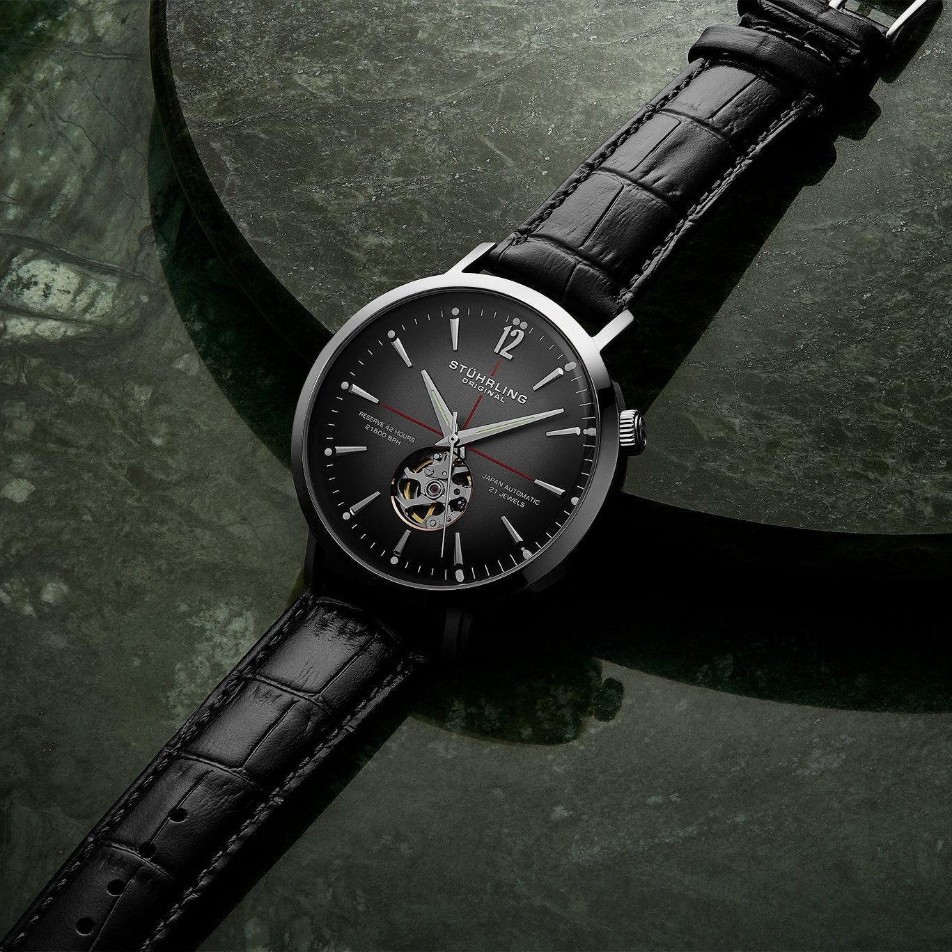Stührling Quasar Skeleton 1021 Automatic 42mm