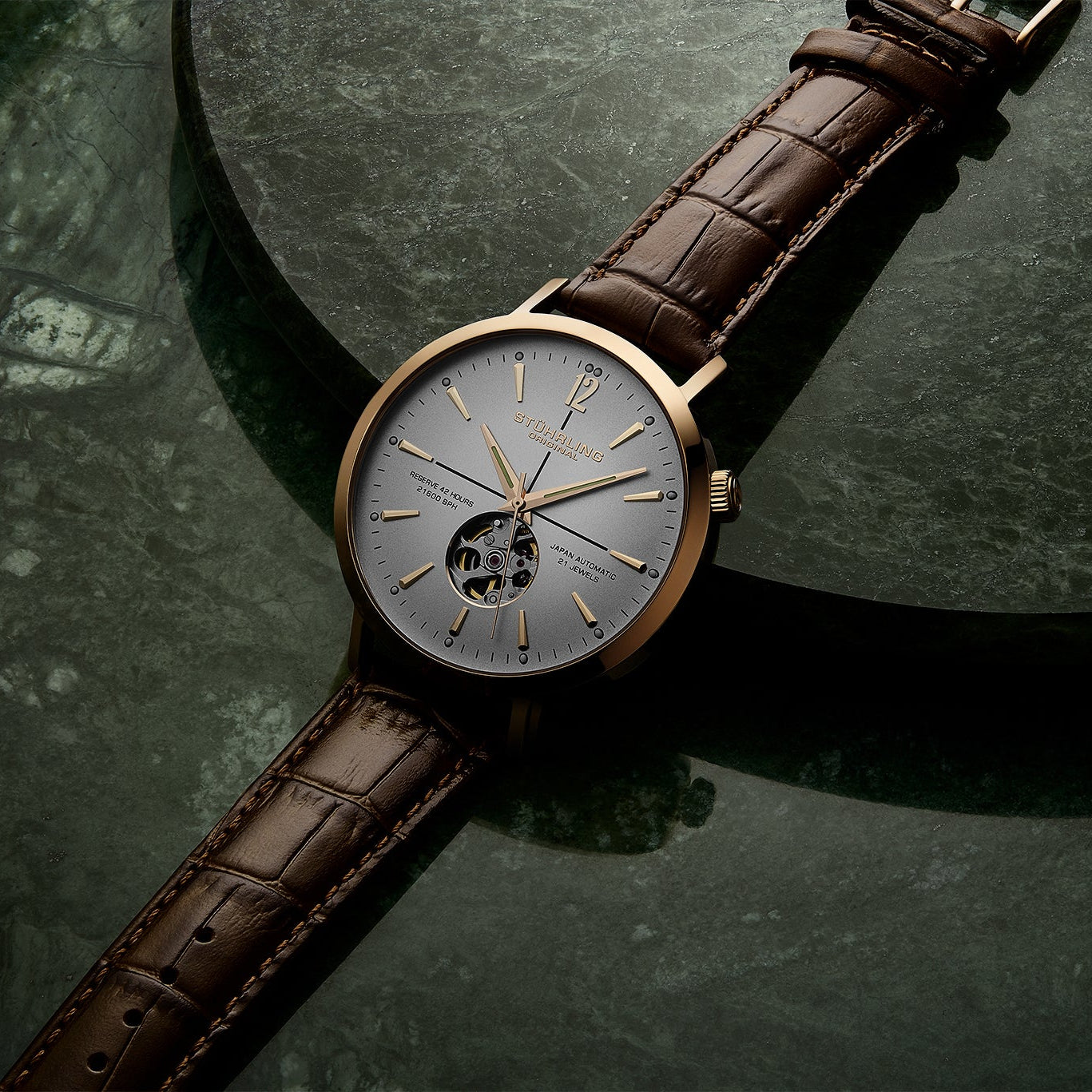 Stührling Quasar Skeleton 1021 Automatic 42mm