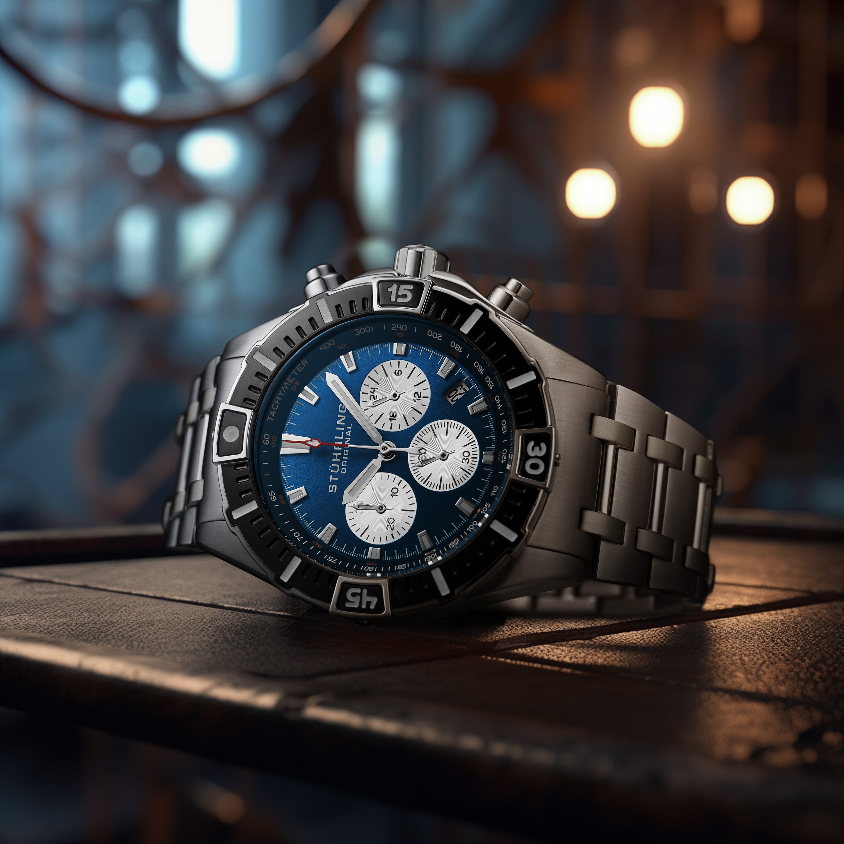 Stellar 44mm Japanese Quartz Chronograph