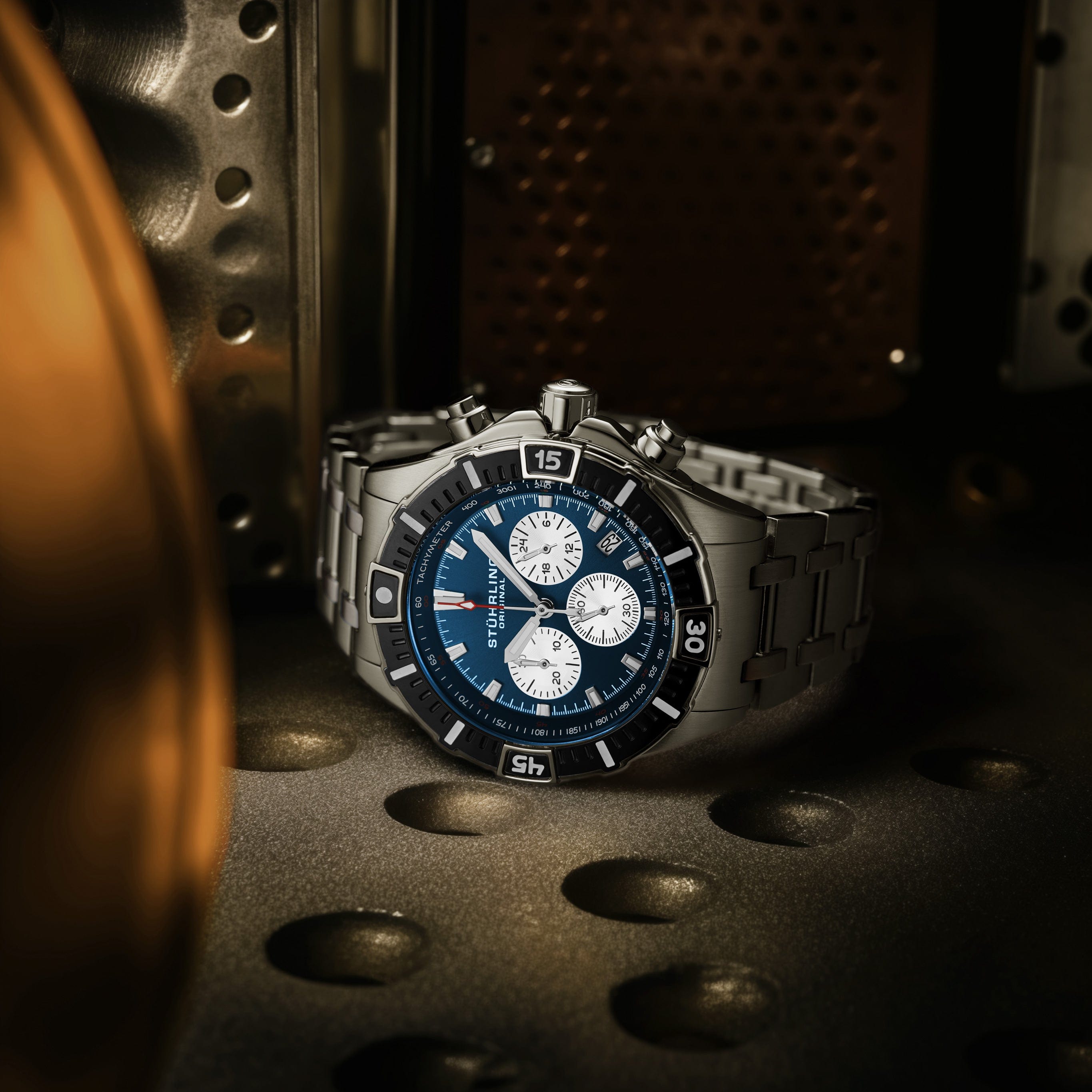 Stellar 44mm Japanese Quartz Chronograph