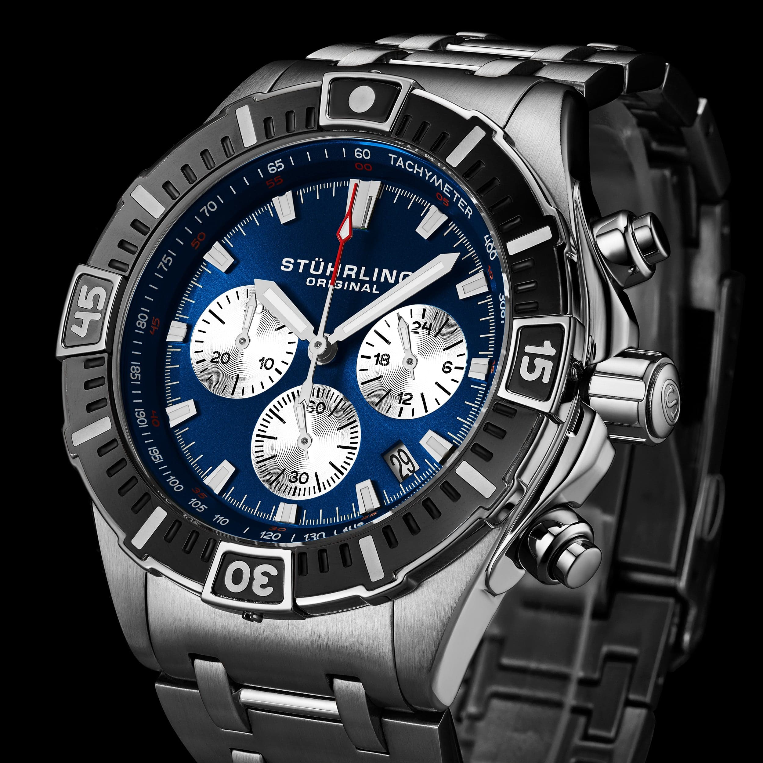 Stellar 44mm Japanese Quartz Chronograph