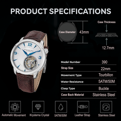 Eclipse 390 Tourbillon 43 mm en édition limitée