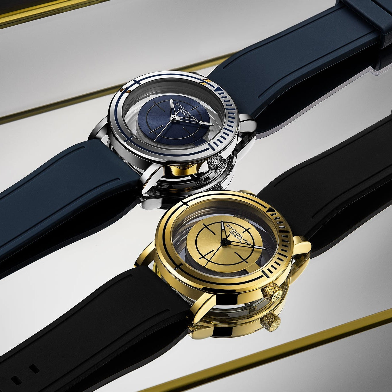 Stührling Sniper 3915 Quartz 42mm Classic Aviator