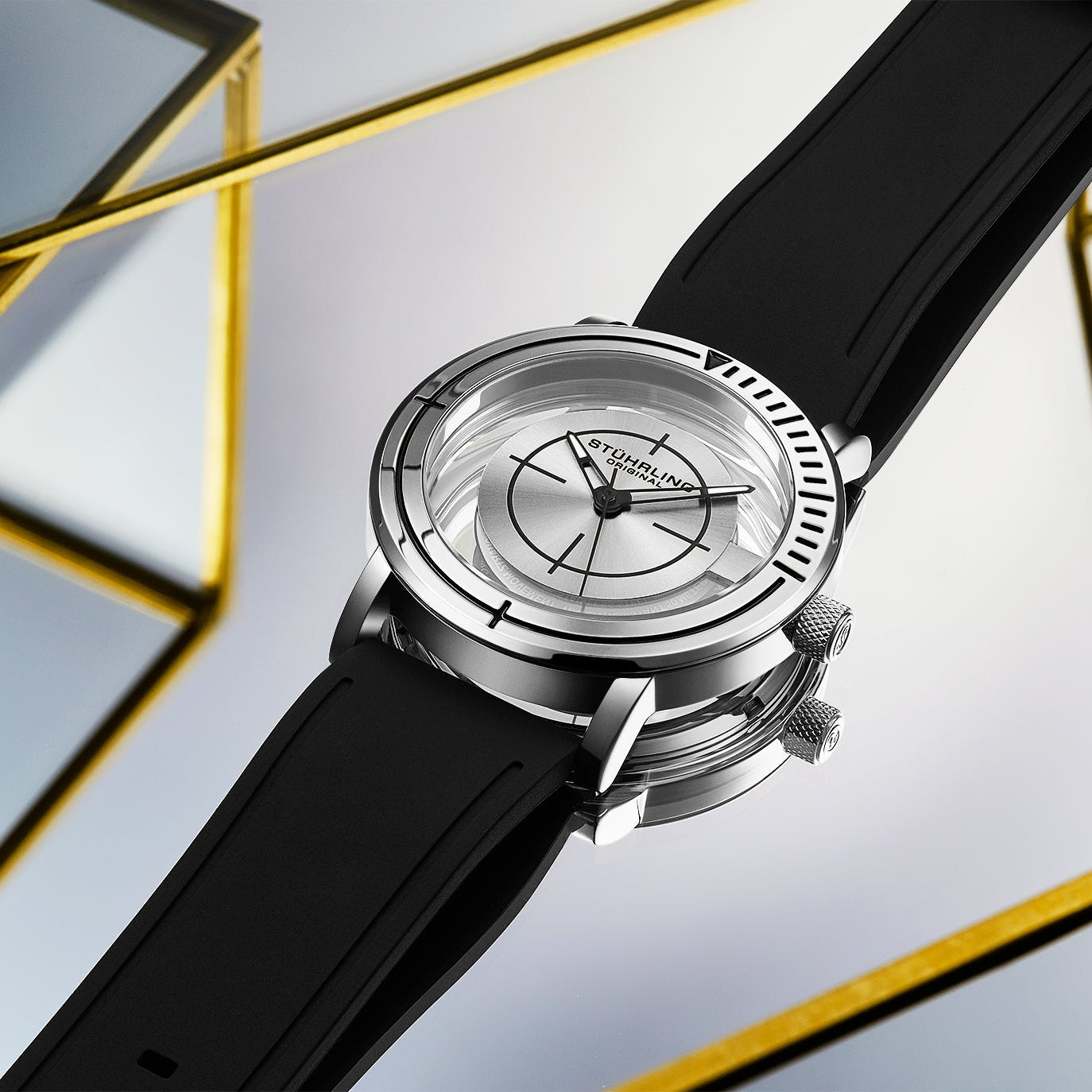 Stührling Sniper 3915 Quartz 42mm Classic Aviator