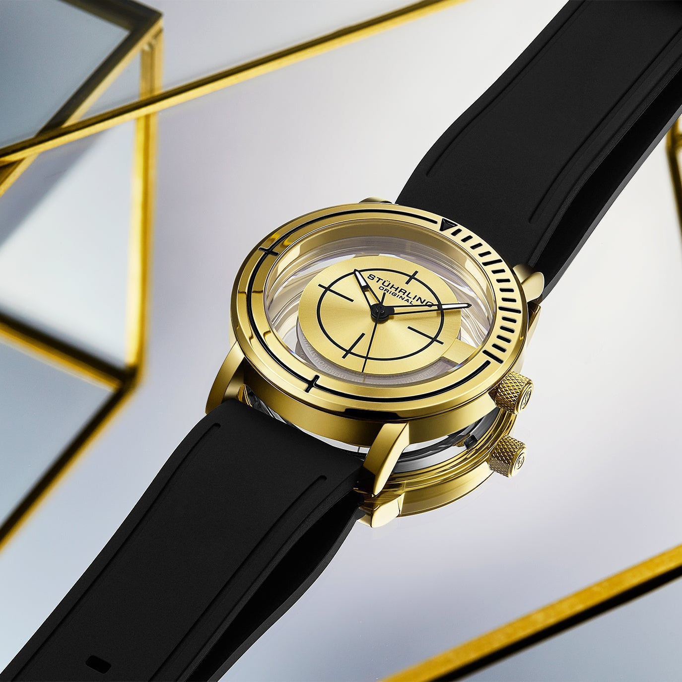 Stührling Sniper 3915 Quartz 42mm Classic Aviator
