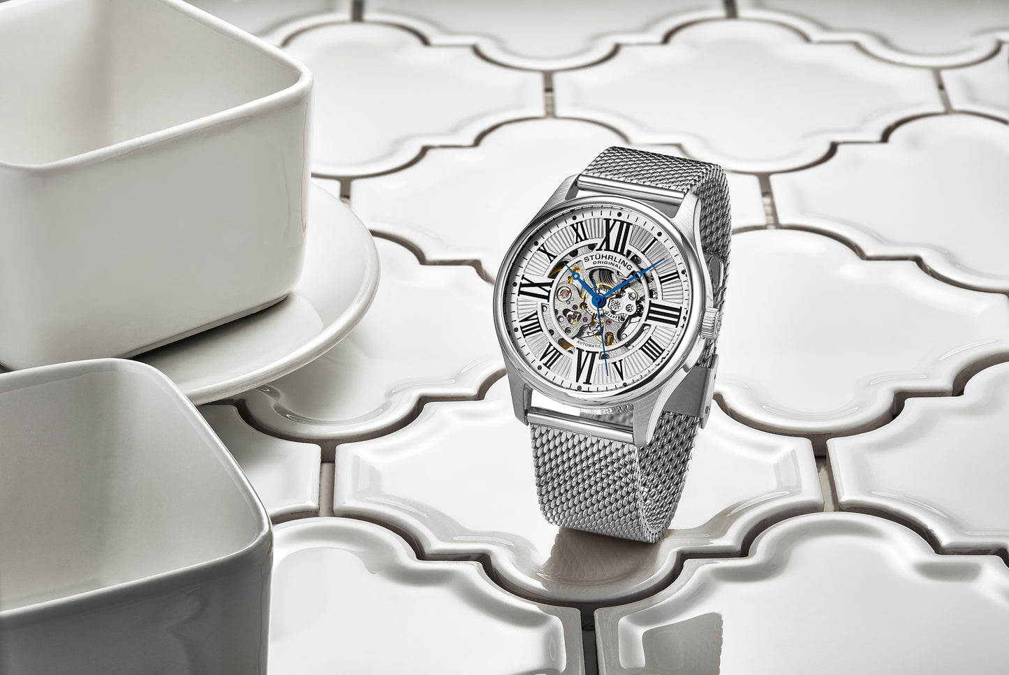 Stührling Atrium Elite 747M Automatic 42mm Skeleton