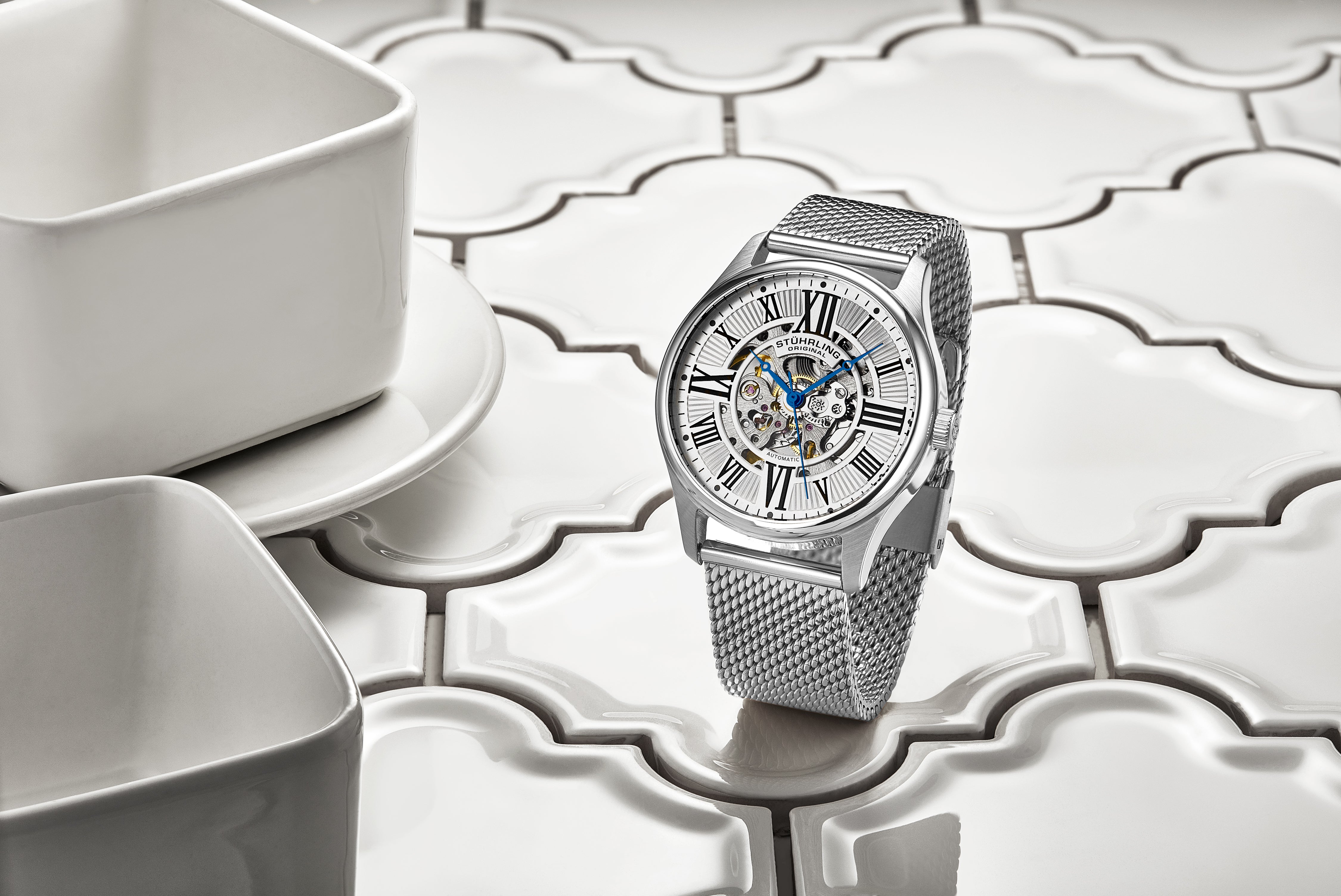 Stührling Atrium Elite 747M Automatic 42mm Skeleton