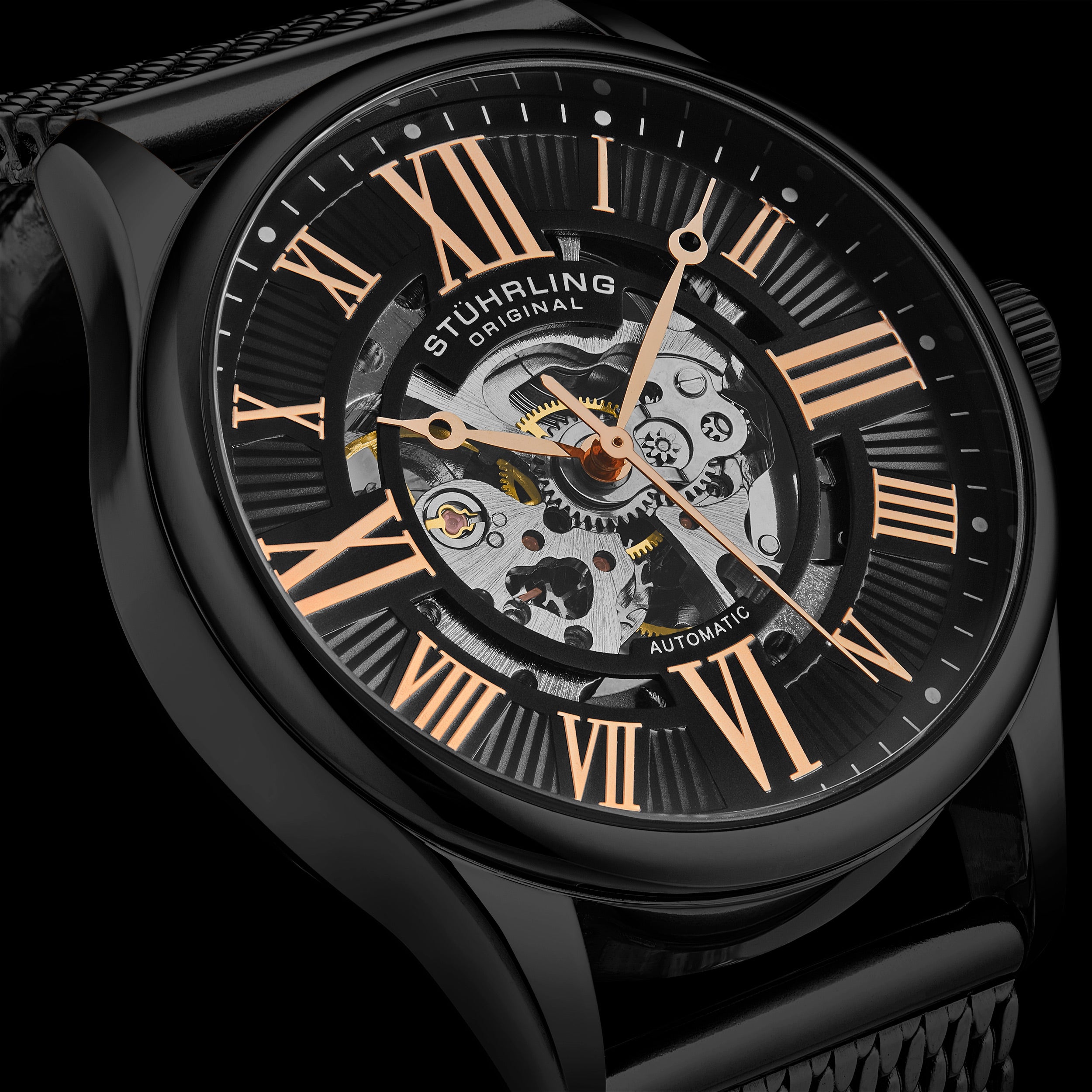 Stührling Atrium Elite 747M Automatic 42mm Skeleton