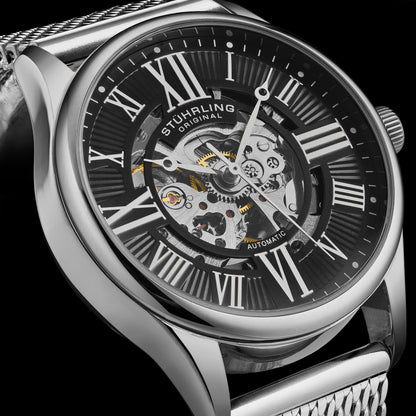 Stührling Atrium Elite 747M Automatic 42mm Skeleton